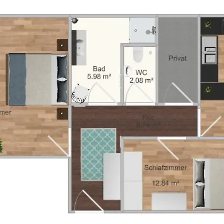 Apartment Stadtplatz 25 Traunstein